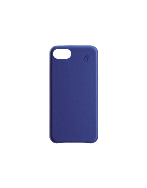 Coque cuir Beetlecase blue iPhone SE