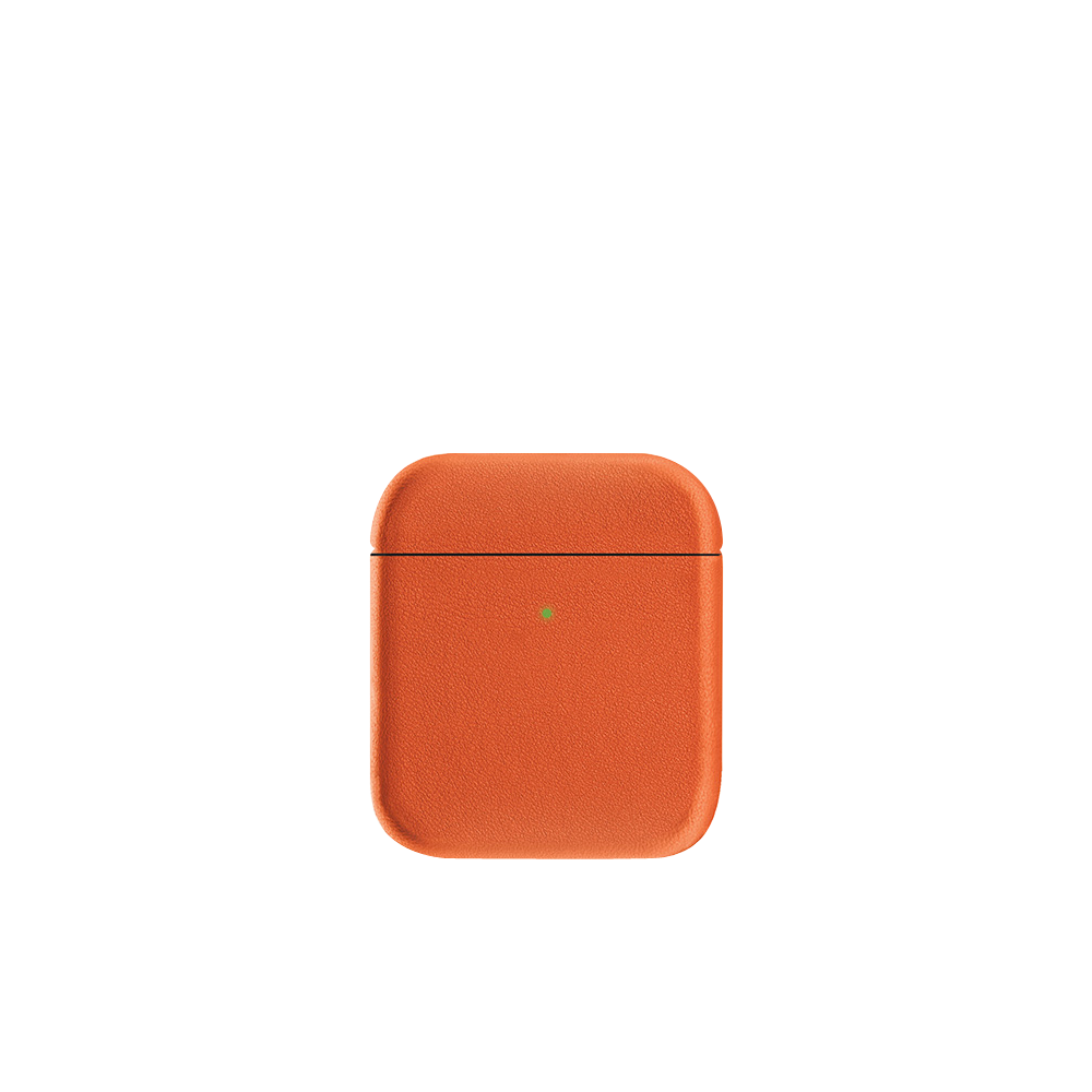 AirPods case orange