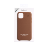 Packaging coque cuir camel iPhone 11