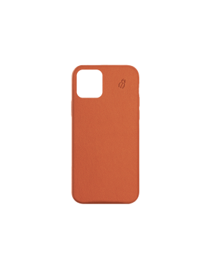 Coque cuir orange beetlecase iPhone 12 Pro Max