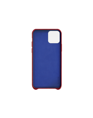 Coque cuir rouge Beetlecase iPhone 12