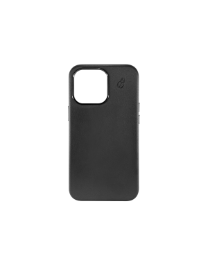 Coque cuir noir iPhone 13 Pro