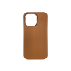 Coque cuir camel iPhone 13 Pro