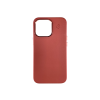 Coque cuir rouge iPhone 13