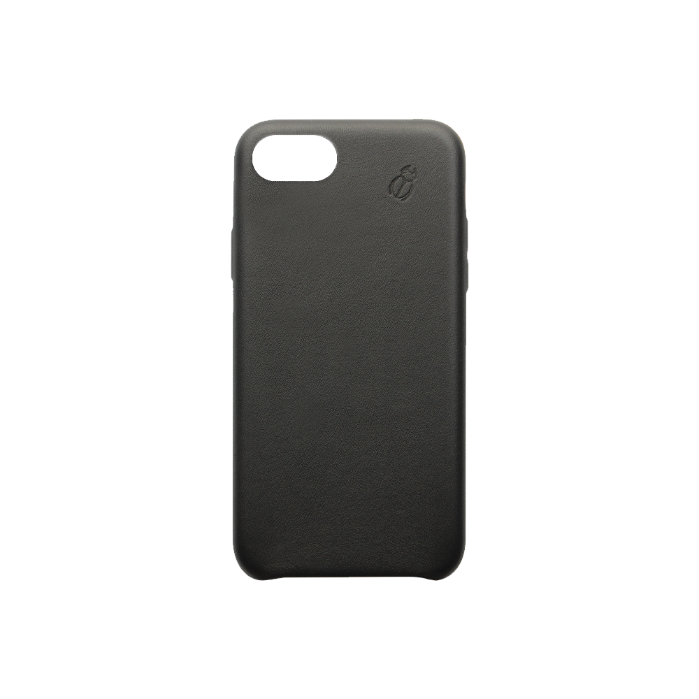 Coque cuir noir Beetlecase iPhone 6 / 7 / 8
