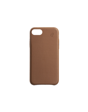 Coque cuir camel Beetlecase iPhone 6 / 7 / 8