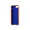 Coque cuir orange Beetlecase iPhone 6 / 7 / 8