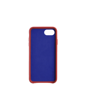 Coque cuir rouge Beetlecase iPhone 6 / 7 / 8