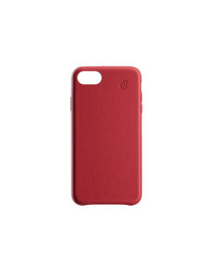 Coque cuir rouge Beetlecase iPhone 7 / 8 Plus