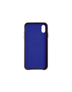 Coque cuir noir Beetlecase iPhone Xs