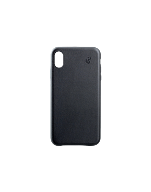 Coque cuir noir Beetlecase iPhone Xs