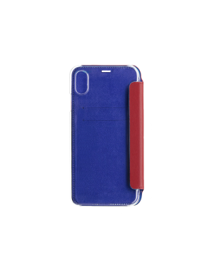 Folio crystal rouge Beetlecase iPhone Xs