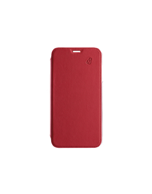 Folio crystal rouge Beetlecase iPhone Xs