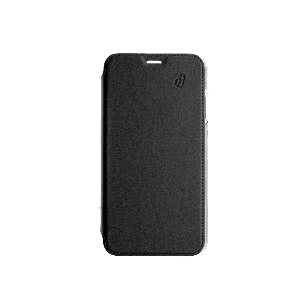 Folio crystal noir Beetlecase iPhone Xs