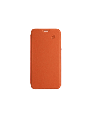 Folio crystal orange Beetlecase iPhone Xs