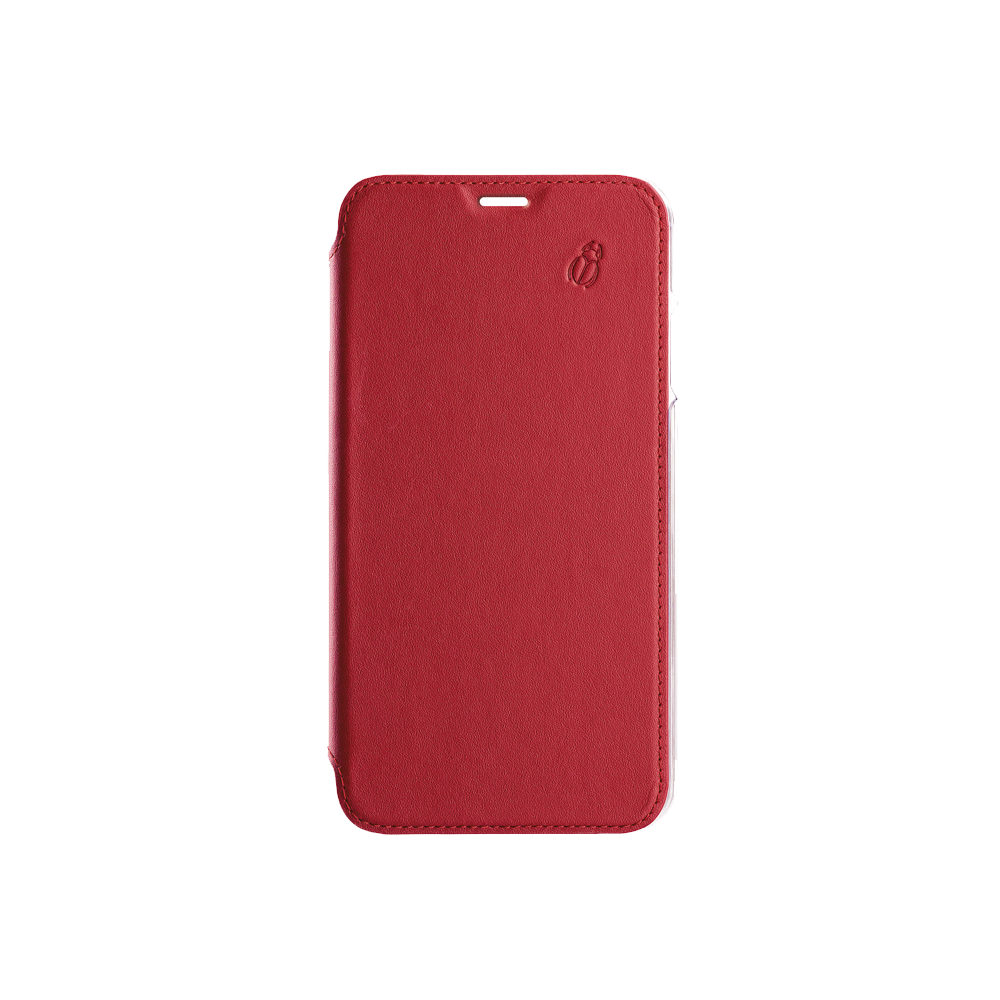 Folio crystal rouge Beetlecase iPhone Xr