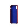 Coque cuir rouge Beetlecase iPhone Xr