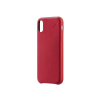 Coque cuir rouge Beetlecase iPhone Xr