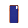 Coque cuir orange Beetlecase iPhone Xs