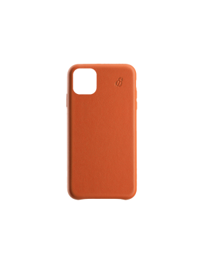Coque cuir orange Beetlecase iPhone 11 Pro