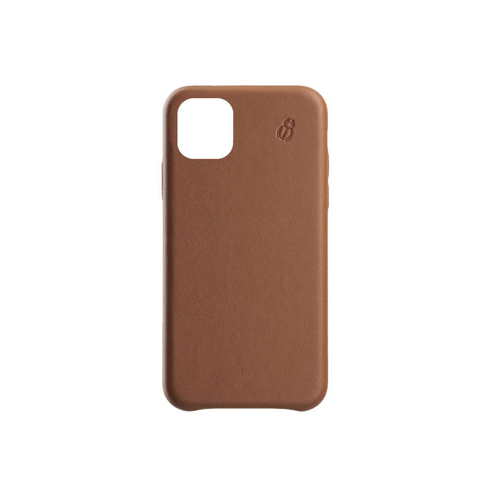 Coque cuir camel Beetlecase iPhone 11 Pro