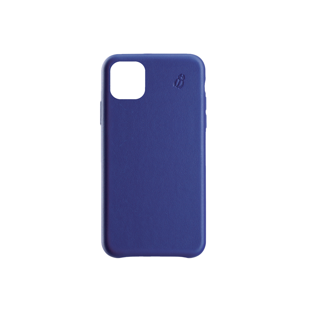 Coque cuir bleu Beetlecase iPhone 11 Pro