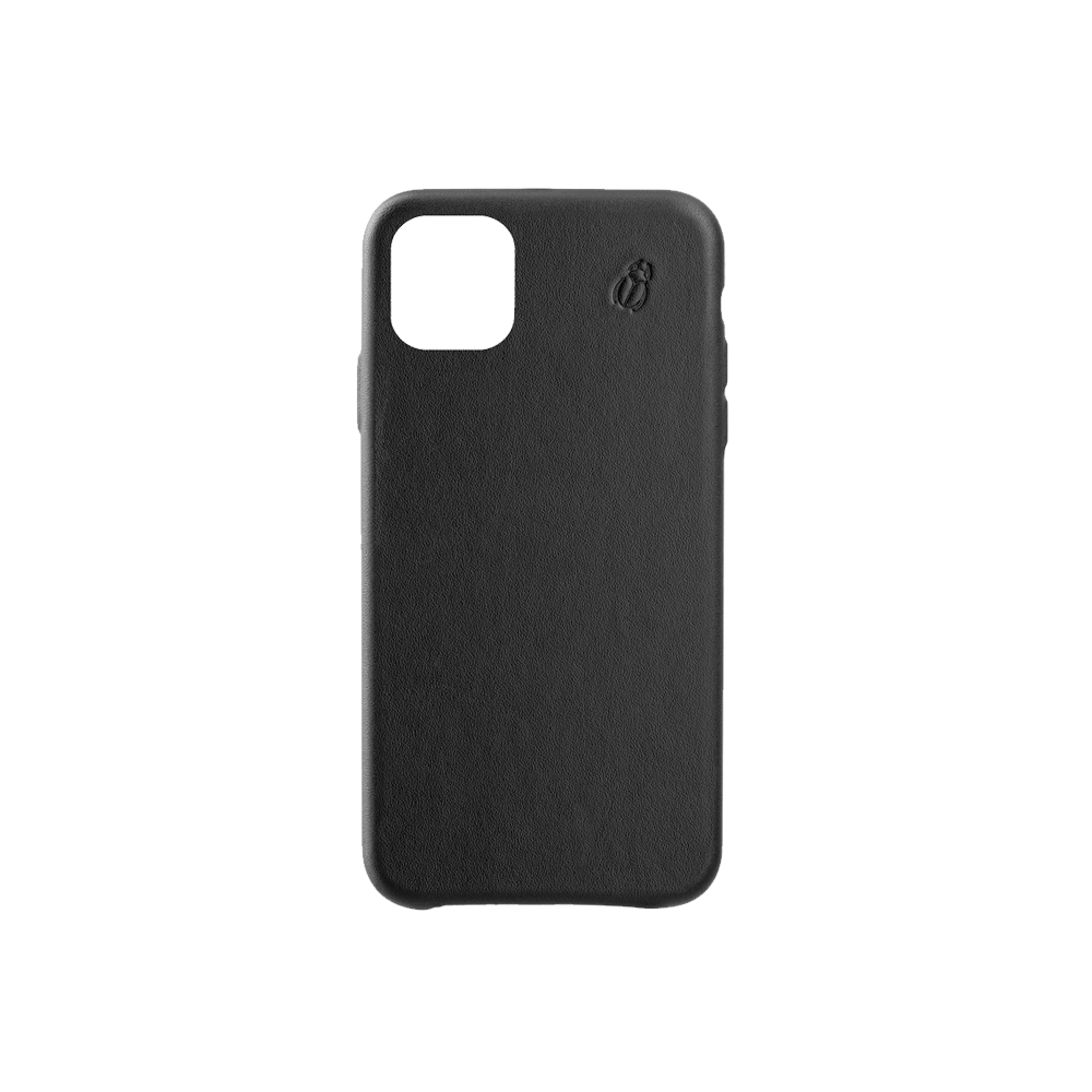 Coque cuir noir Beetlecase iPhone 11