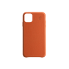 Coque cuir orange Beetlecase iPhone 11