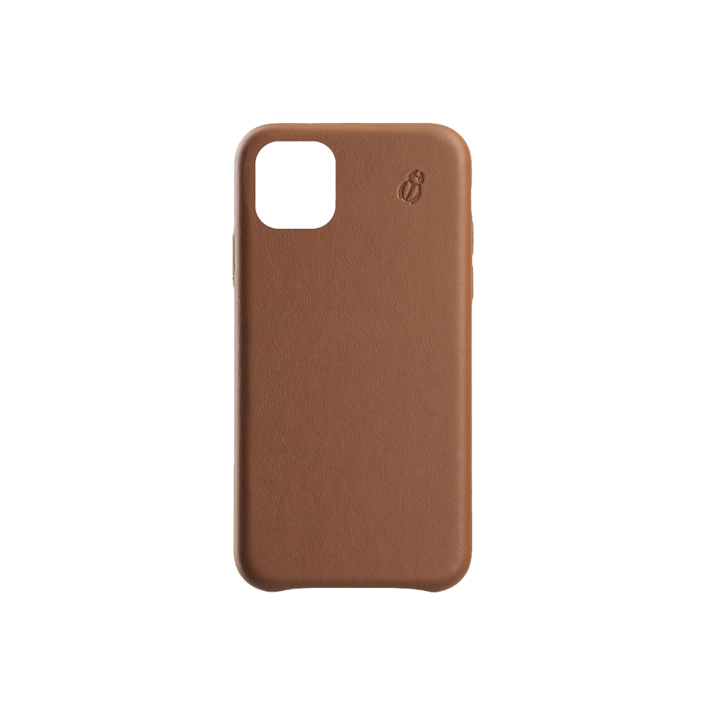 Coque cuir camel Beetlecase iPhone 11 Pro Max